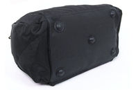 Niestandardowe przenośne czarne torby podróżne Modne materiały 600D z poliestru