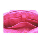 Różowe małe teczki na laptop z teczki Oxford Damskie torby na dokumenty z kartonem