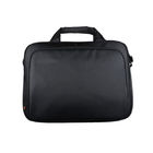Pojedyncze ramię Lekka czarna torba na laptopa 16 cali drukowana z wykorzystaniem ciepła