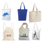 Konfigurowalne torby na prezenty promocyjne, zakupy wielokrotnego użytku na zakupy Drukowane torby przewoźnika