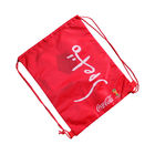 TPBP018 Plecak sportowy na siłownię na świeżym powietrzu Czerwony, gruby poliestrowy sznurek