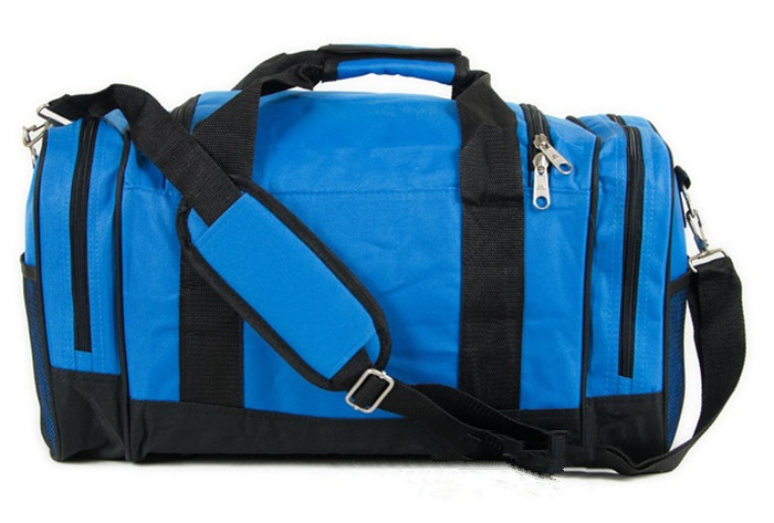 Niebieski High End Męskie duże torby podróżne Duffel Wytrzymała, wodoodporna torba sportowa
