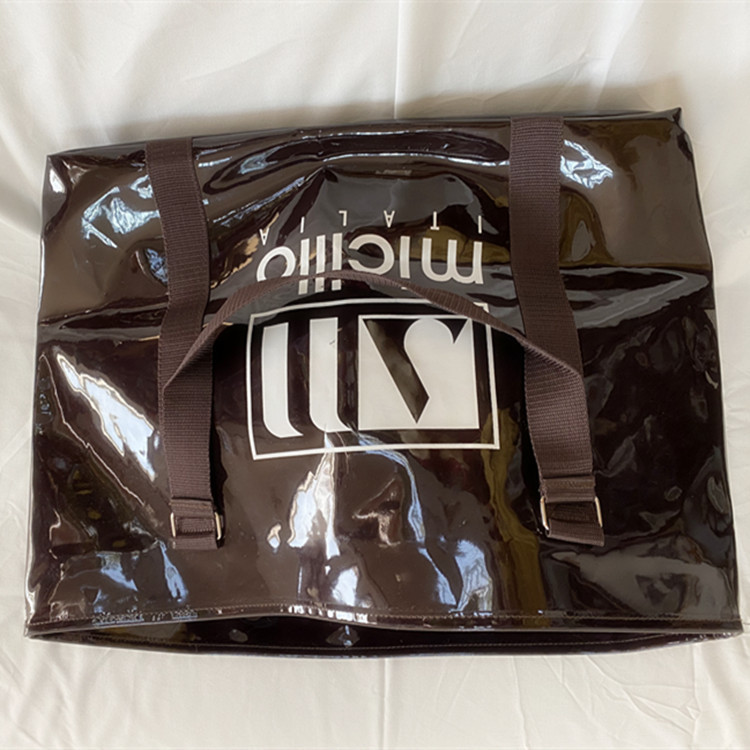 Lustrzana skóra PVC lakierowana skóra odłamana torba na ramię torba podróżna torba na zakupy torba gimnastyczna