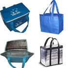 Dark Blue Lunch Box izolowane torby chłodnicy dla mężczyzn, 2 mm aluminium EPE wewnątrz