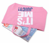 Różowe torby z nadrukiem na płótnie Torebki damskie z damskiej bawełny dla pań Supermarket