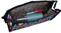 Promocyjne nylonowe kropki drukowane podróżne torby kosmetyczne / kosmetyczne skrzynie pociągów